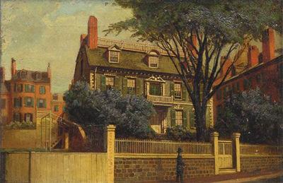 Charles Furneaux The Hancock House oil painting image